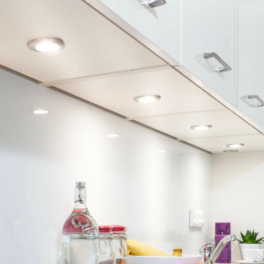 Under Cabinet Dimmable Pucks, Full Kit
