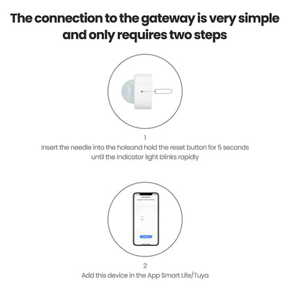 Capteur de mouvement PIR pour maison intelligente