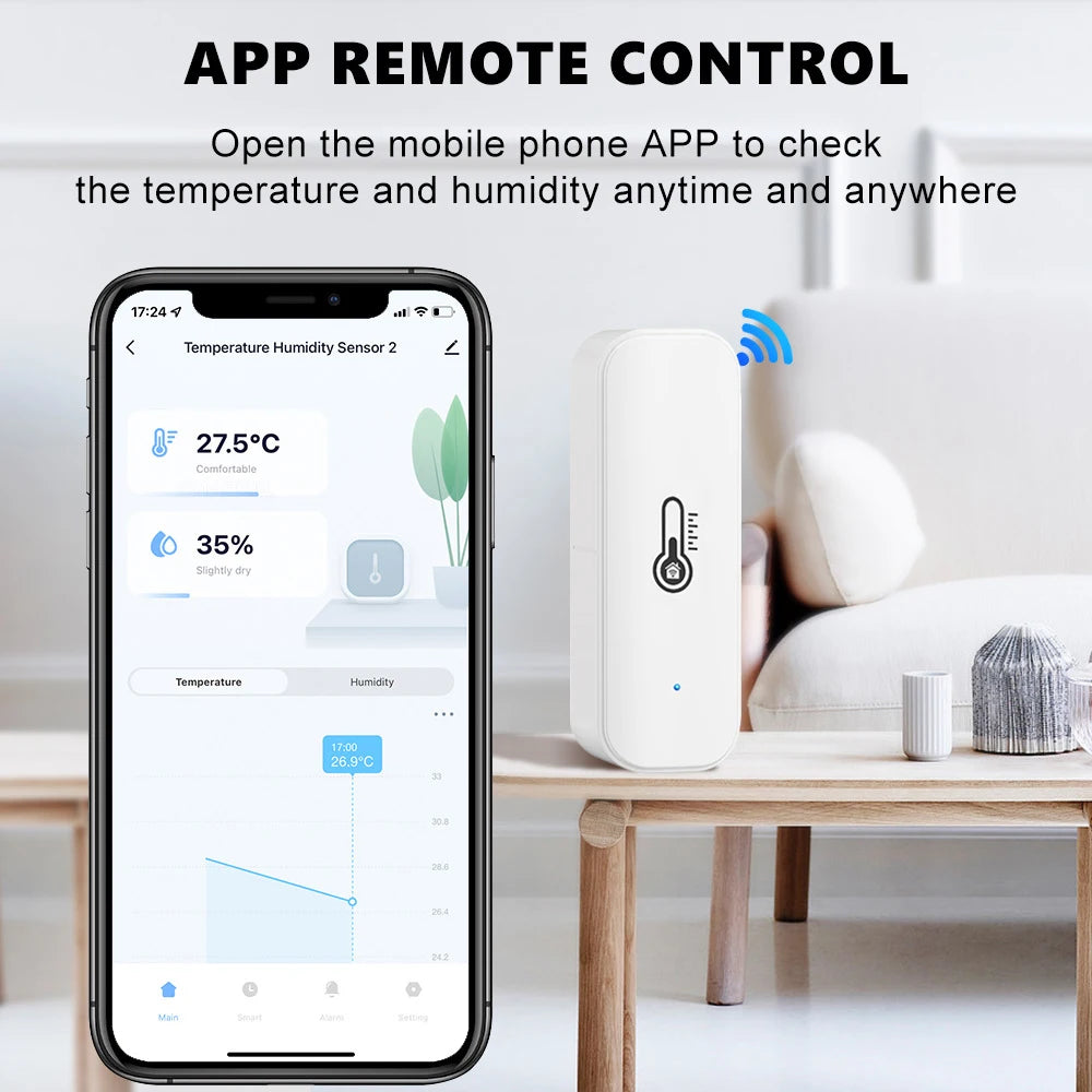 Smart Temperature And Humidity Sensor