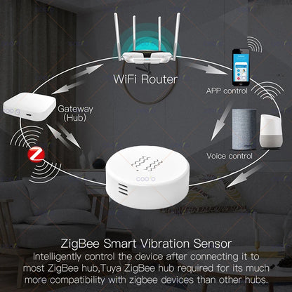 Smart Vibration Tilt Sensor