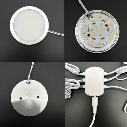 Under Cabinet Dimmable Pucks, Full Kit