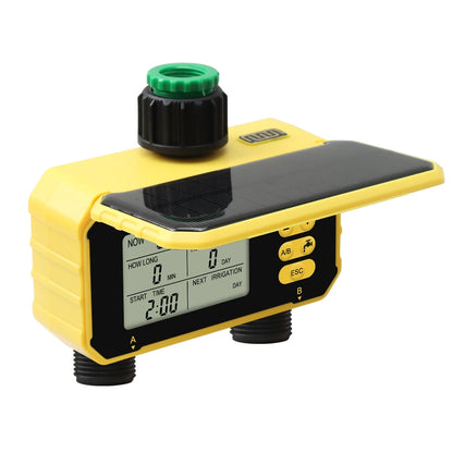 Contrôleur d'eau intelligent double capteur de charge solaire et de pluie 3/4" 1/2"