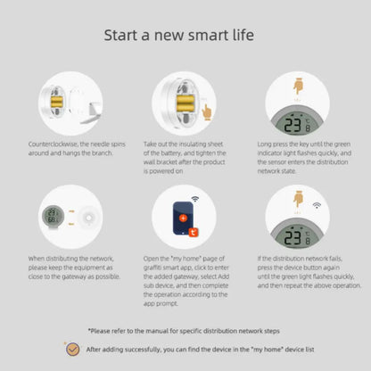 Capteur intelligent de température et d'humidité avec sonde filaire