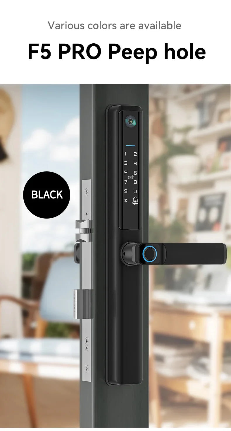 Serrure de porte intelligente biométrique