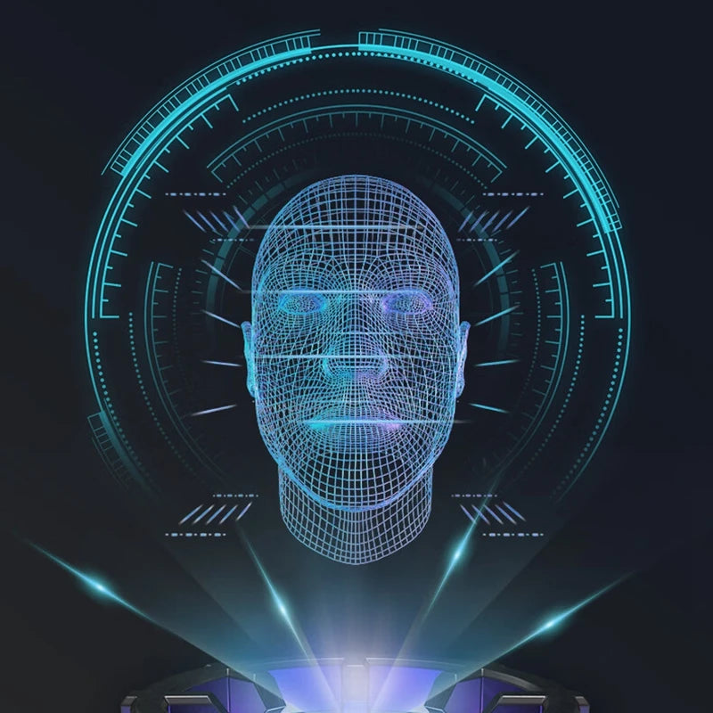 WIFI APP 3D Face Recognition Smart Lock With  Fingerprint Biometric  And Card Key